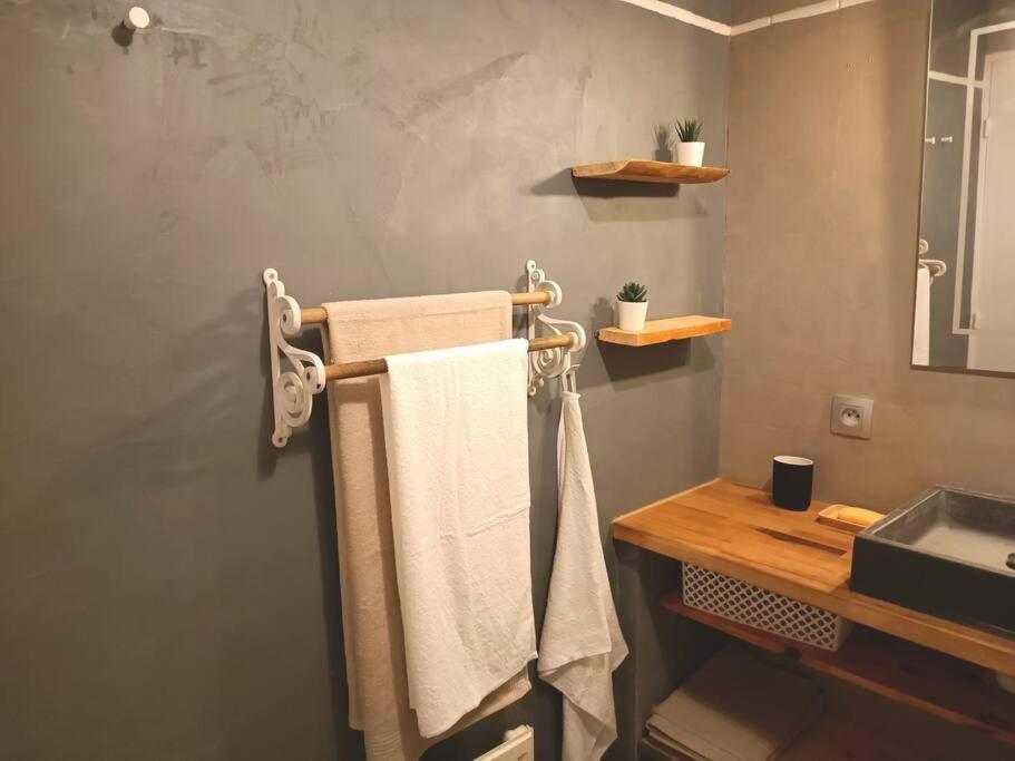 Le Cosy Plein Centre Avec Terrasse Apartment Meximieux Luaran gambar